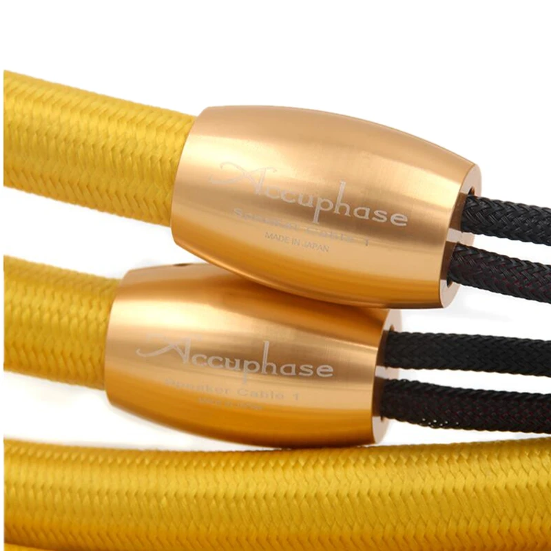 Accuphase Hifi Audio Speaker Cable Loudspeaker Cable With 24k Gold Plated Banana Plug