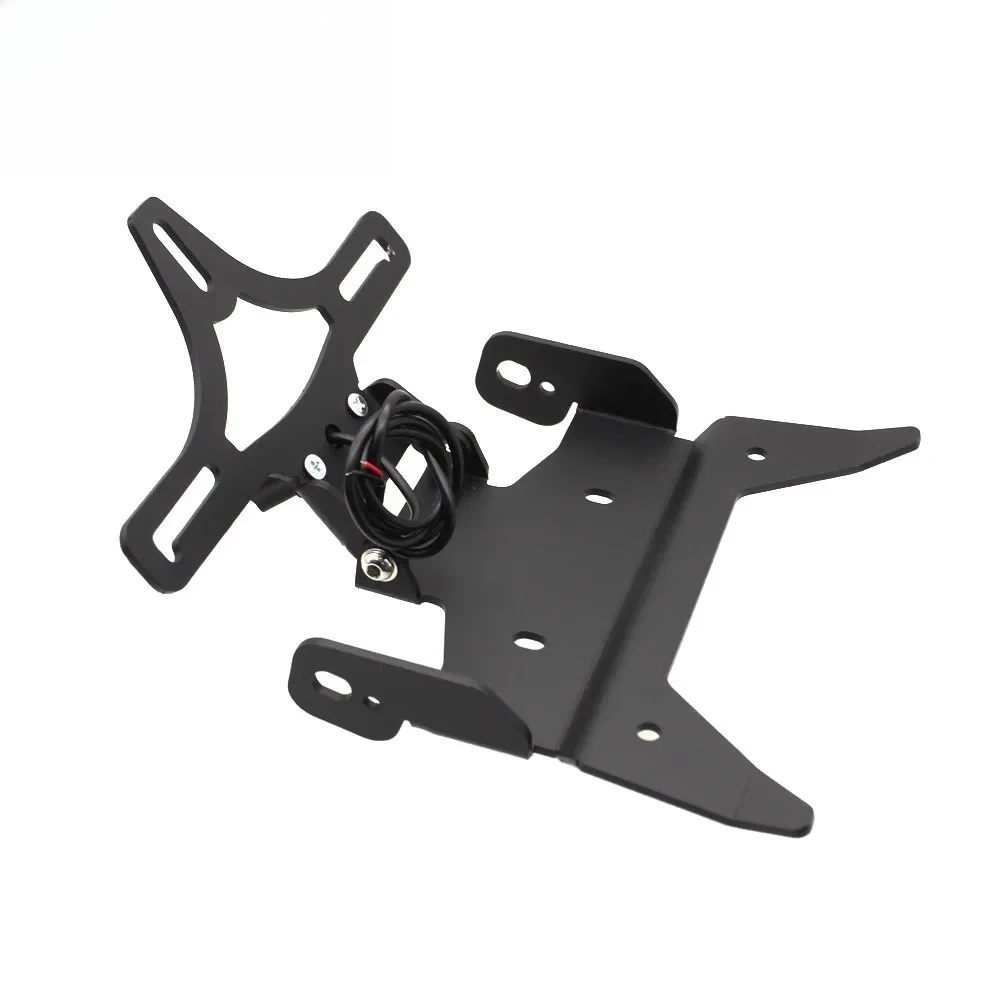 Adequado para cf 700mt 2025 motocicleta dobrável, acessórios de rack de placa de licença de cauda curta