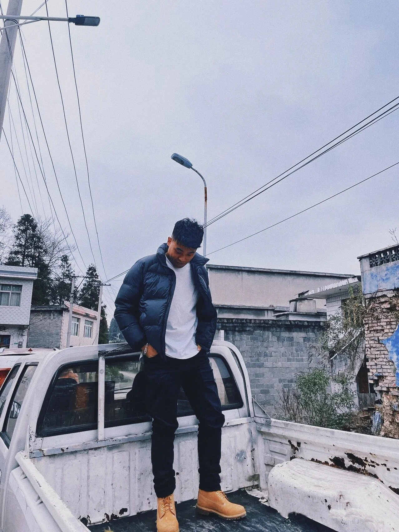 

Американская повседневная модная куртка-пуховик без капюшона с воротником-стойкой, 90% белый пух, теплая, без капюшона, короткая, в стиле Bread Jacket