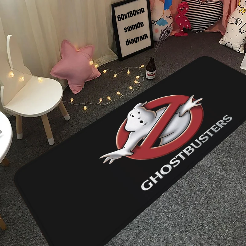 Balcony Carpet Living B-Ghostbusters Room Rugs Foot Carpets Entrance Doormat Kawaii Rug Floor Mats Non-slip Mat Kitchen Decor