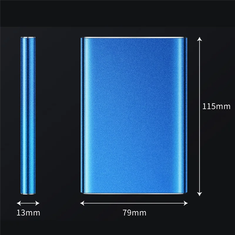 2.5 インチ外部モバイルハードディスク高速 USB 3.0 160 ギガバイトストレージポータブルハードディスクラップトップデスクトップ PC