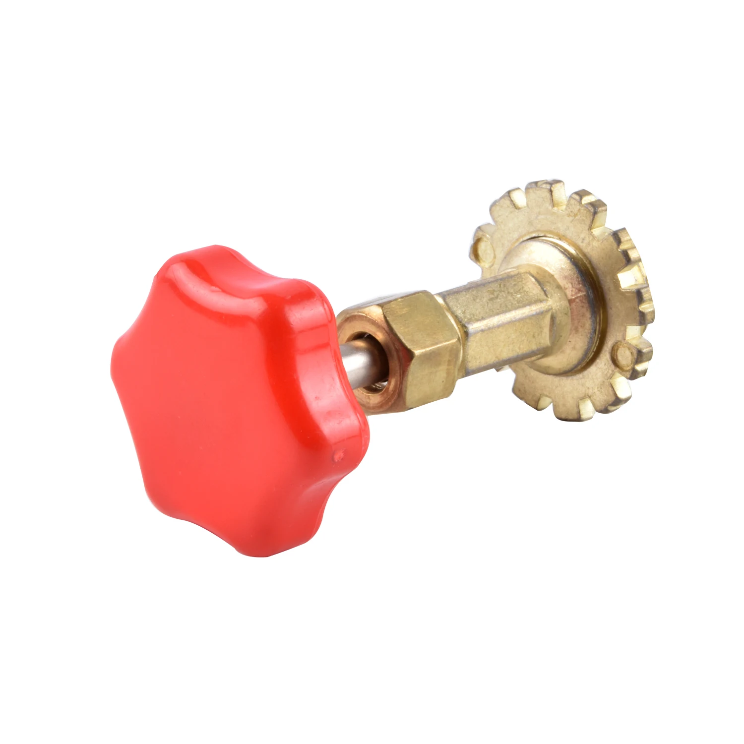 R-134A Can Tap Dispenser Valve AC Refrigerant Bottle Opener Car Refrigerant Can Bottle Tap Opener Valve Tool Red