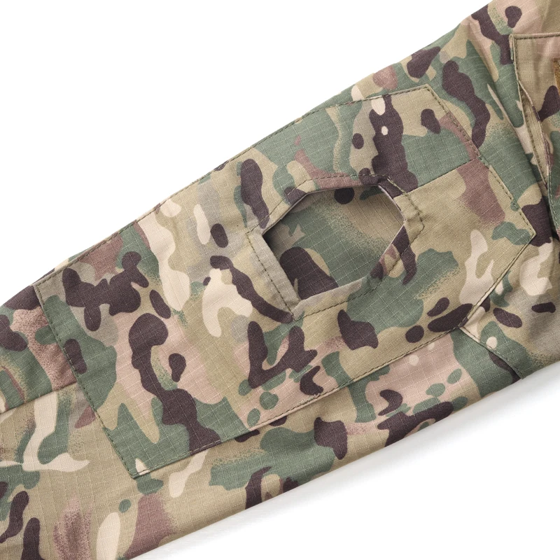 Herren Taktische Uniform Camo Multicam Soldaten-Scharfschützen-Jagdbekleidung Trainingsanzug Kampfhemden Cargohosen Kletter-Sets CS Herren – Detail 22
