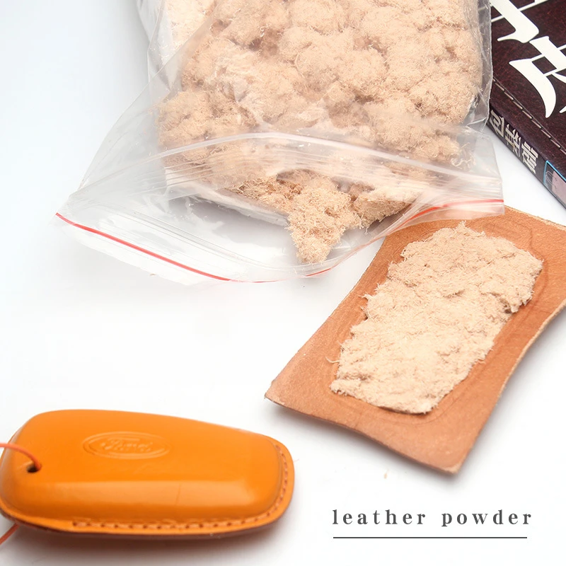 Leather Goods Bulging Filling Vegetable-tanned Leather Debris Two Layer Cowhide Shaping Handmade DIY Leather Carving