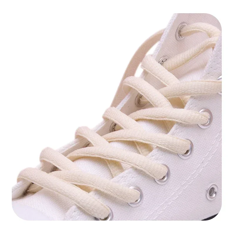Coolstring Quality 6mm Oval Shoestring Red Pink Flexible Semicircle Running Shoes Sports Shoelace Bright Colour Accessories