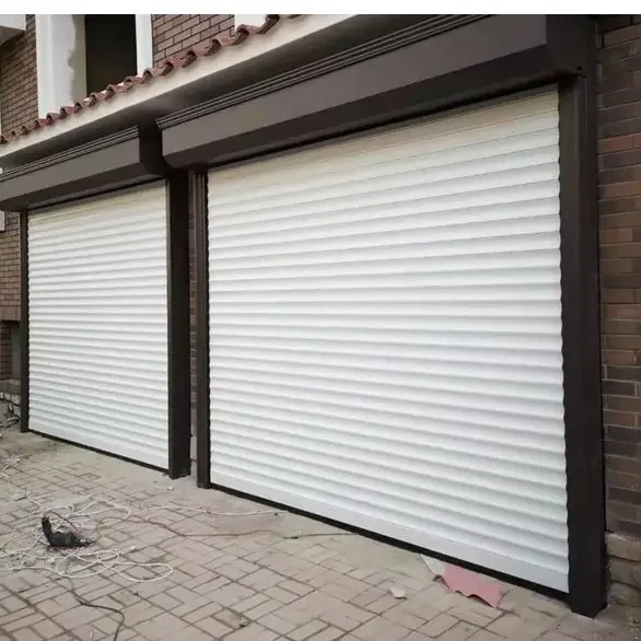 Metal rolling shutter window soundproof rolling shutter door aluminum structure storm