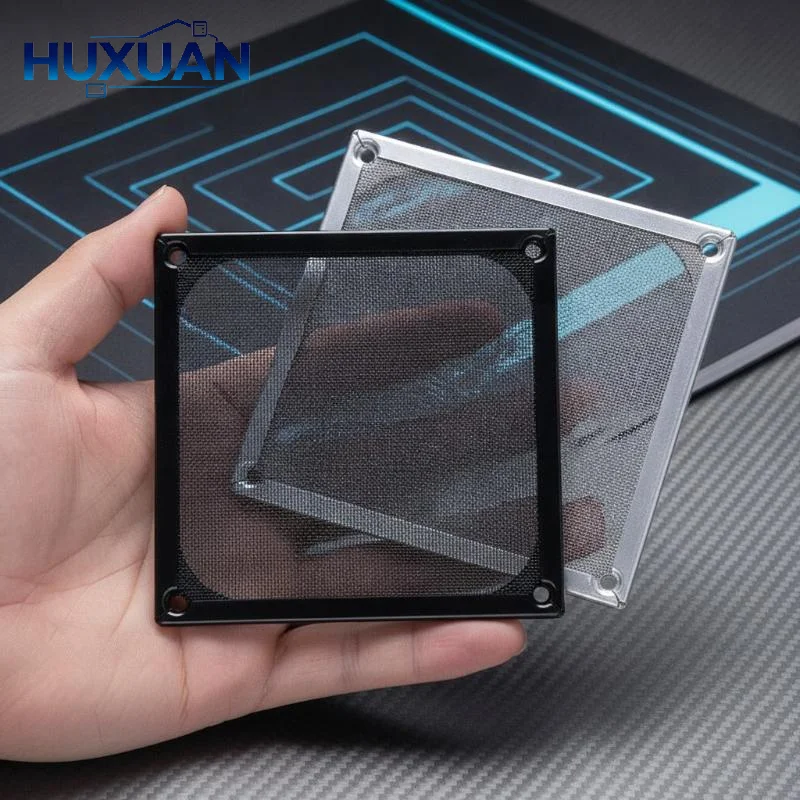 60/80/90/120mm Magnetic PC Fan Dust Filter Dustproof Mesh Cover Computer Chassis Cooling Fan Protective Net Guard