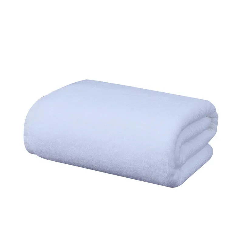 Microfiber Oversize Quick Dry Lint Free Bath Towel, 60 x 30 in, 4 Pack (White, Waffle Weave)