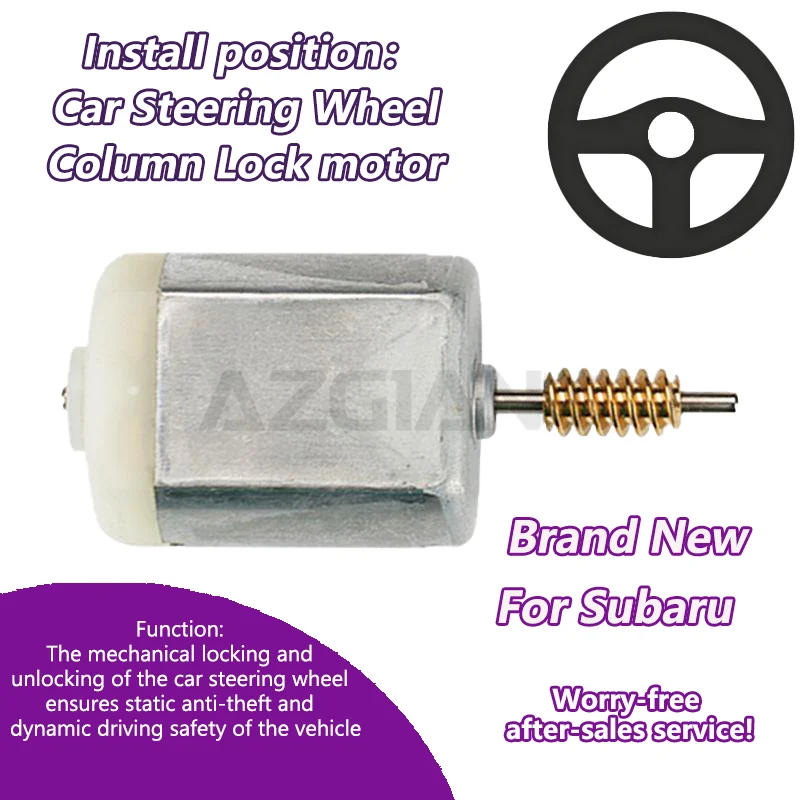 AZGIANT Car Steering Column Lock motor For Subaru Impreza WRX GRB GVB STi FC-280SC-18180 Low Noise Repair Steering Wheel