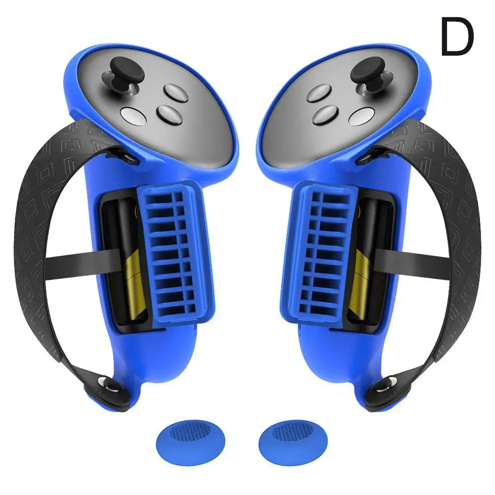 Para meta quest3s alça de silicone capa acessórios para quest3s alça capa anti-queda botão tampa alça de silicone capa k8p6