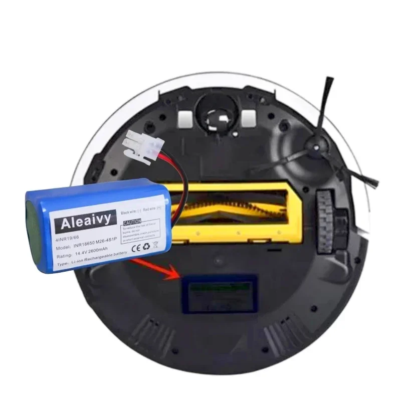 Batería de 14,4 V/14,8 V 3500mAh para Robot aspirador ECOVACS CEN540 CEN546 CEN550 CR120 Deebot CR130 que reemplaza la batería de litio