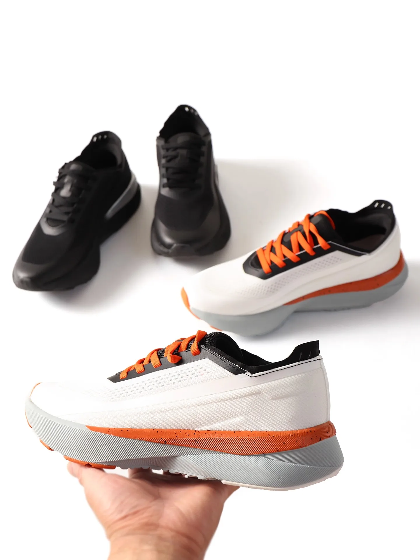 Classic Brand Zipper Men's Walking Shoes Professional Anti-Slip Boots Designer Wearable Walking Shoes Sneakers