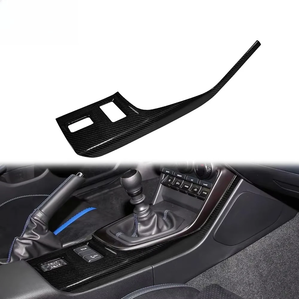 

Dry Carbon Interior Trims Console Seat Heated Panel Trim For Toyota GR86 For Subaru BRZ 2022