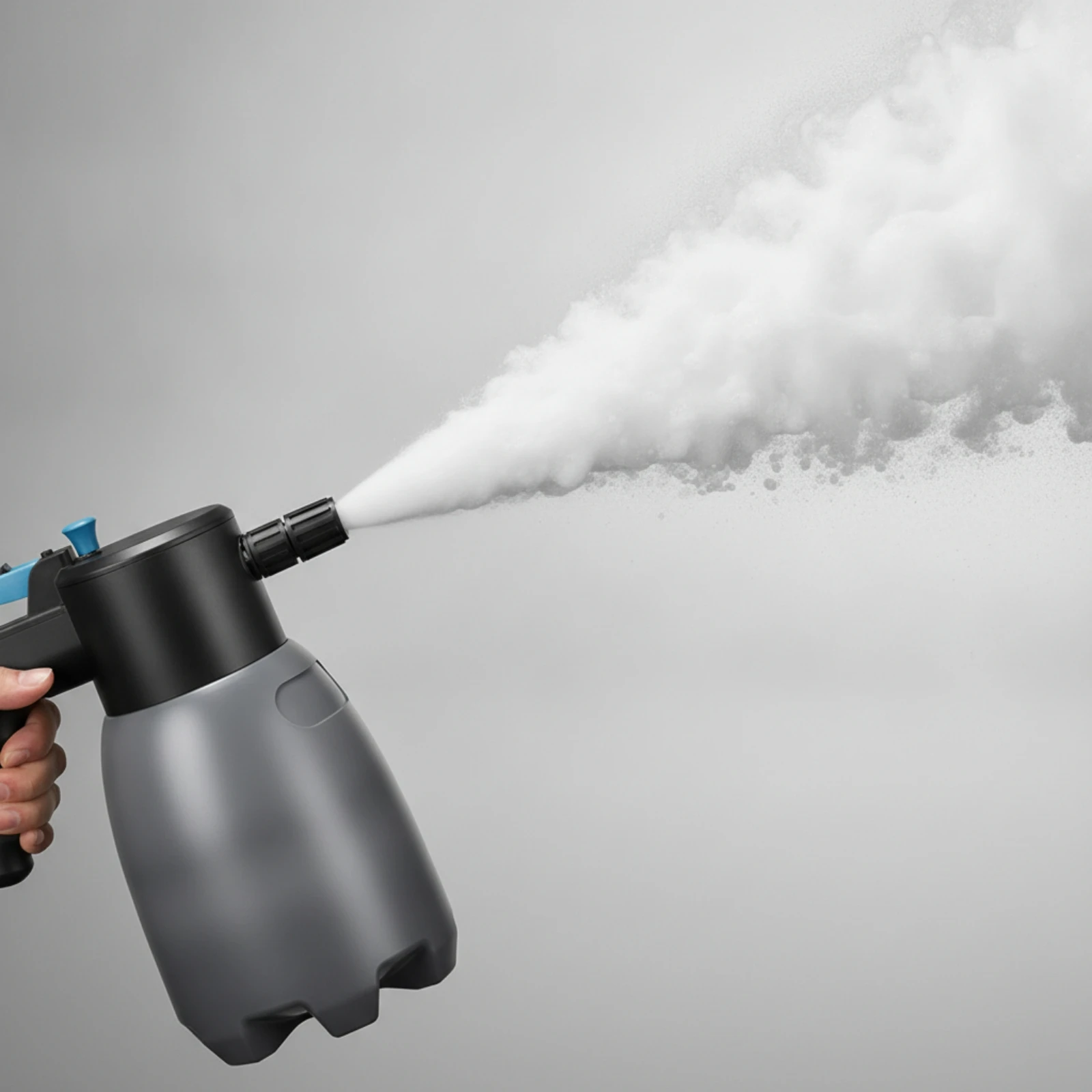Electric Foam Sprayer Rechargeable Foam Sprayer with Pressure Release Valve Portable Compact for Car Owners, Driveway Detailing