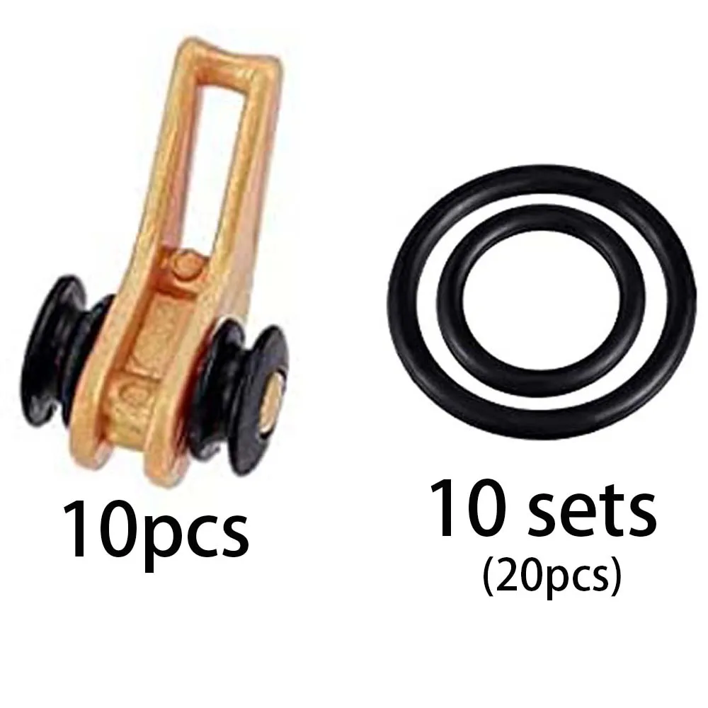 Angeln Köder Keeper 10PCS Gemischte Farben Sichere Halter Haken Ring Wurm Köder Verschluss Winkel Aufhänger für Rod Jig Casting Tackle