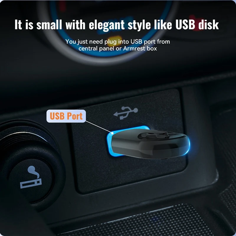 2In1 Wireless Carplay Adapter Android Auto For Kia Sportage K5 Carnival Picanto Soul Seltos Telluride Niro EV6