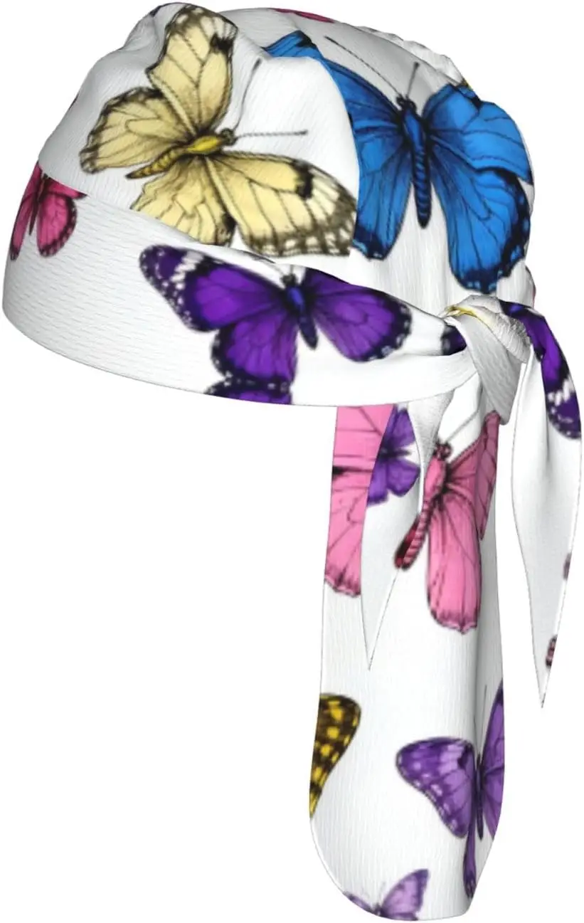 

Дышащая велосипедная шапочка-бини Butterfly – влагоотводящая повязка на голову, быстросохнущая спортивная шапка, подарок для мужчин и женщин