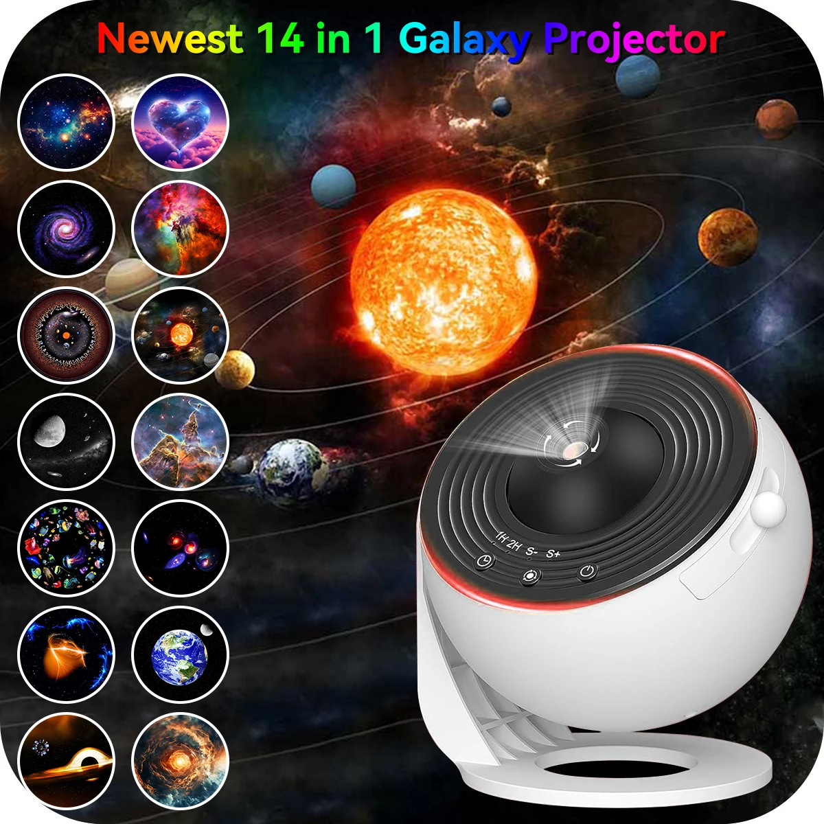 veilleuse-led-alimentee-par-usb-14-en-1-projecteur-de-galaxie-4k-hd-film-lampe-d'ambiance-dynamique-pour-planetarium-chambre-cadeaux-pour-enfants