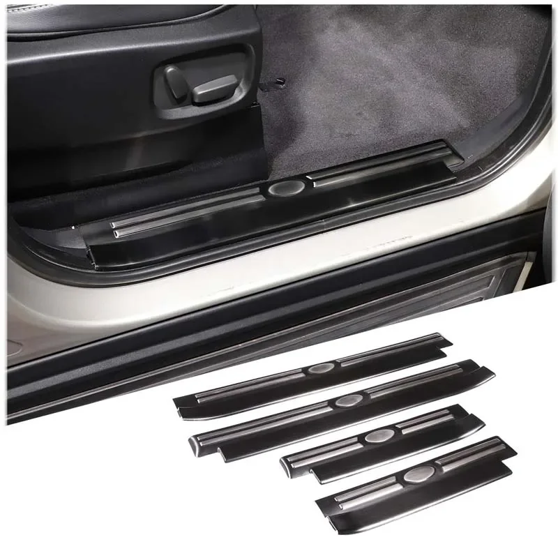 

For 2010-2016 Land Rover Discovery 4 LR4 Stainless Steel Outer Door Sill Inner Door Sill Decorative Car Interior Accessories