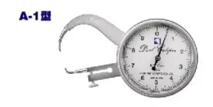 

G-10 KORI outer caliper gauge caliper card gauge glass pipe thickness measurement table A-1