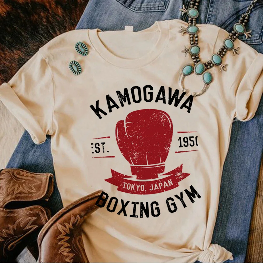 Boxing tshirt women graphic Tee girl streetwear harajuku clothes