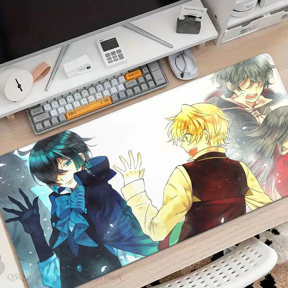 Vanitas No Carte Animation Mousepad Non-slip Suitable For Office Computers Laptops E-sports Game Desk Mats XXL Keyboard