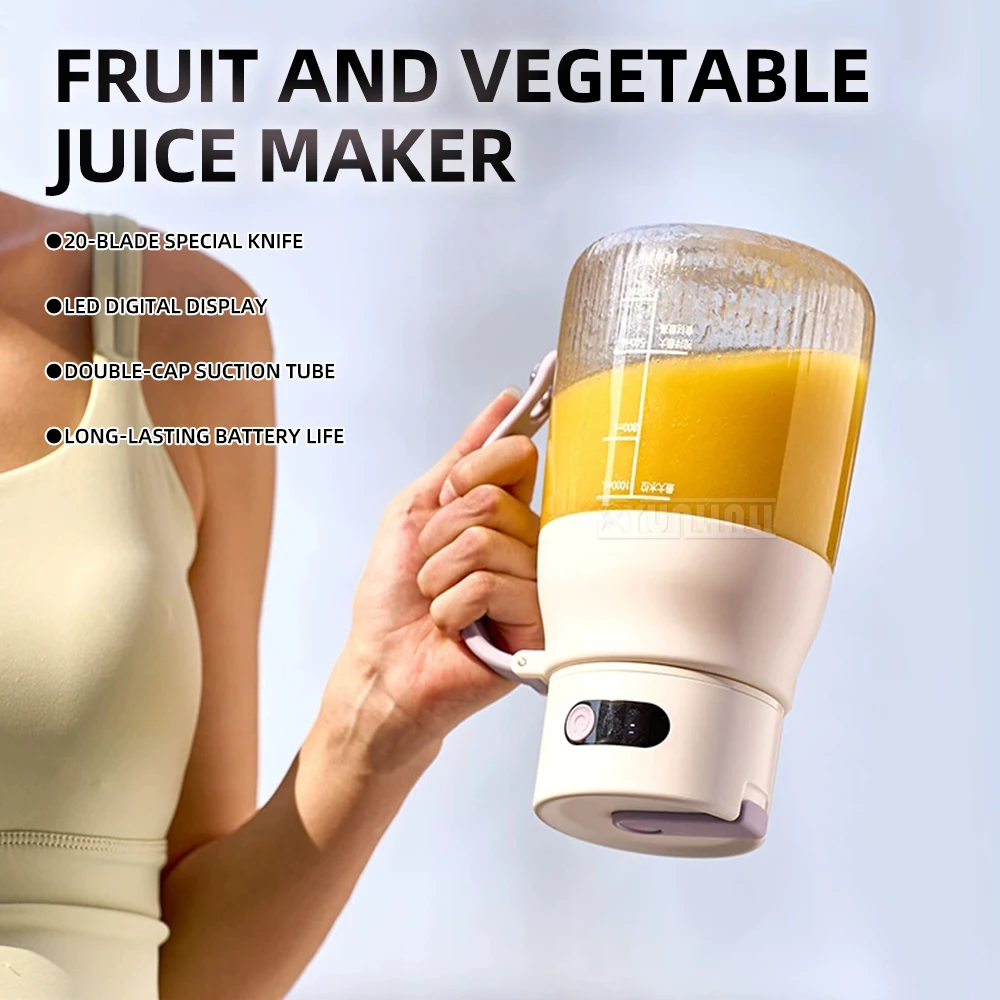 

TB2 Small Wireless Portable Juicer Household Compact Fruit Vegetable Juicer Machine