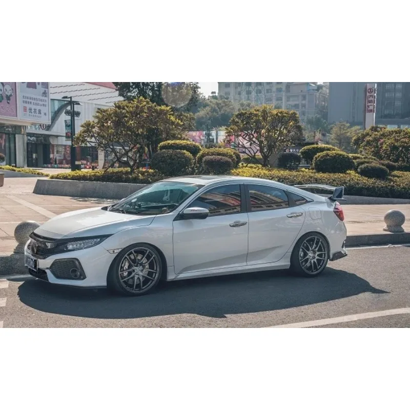 16- High Performance Carbon Fiber Car Bumpers Suitable For Honda Civic FC1 1.0T 1.5T Rear Diffuser