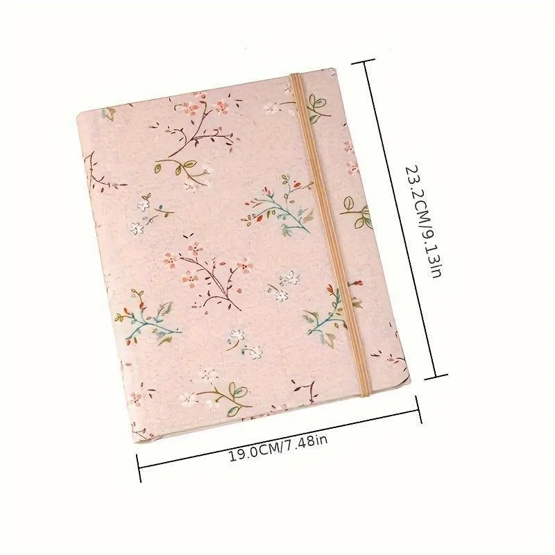 A 6-inch 200 sheet cloth photo album is an excellent gift for families, birthdays, Christmas, and the start of school seaso