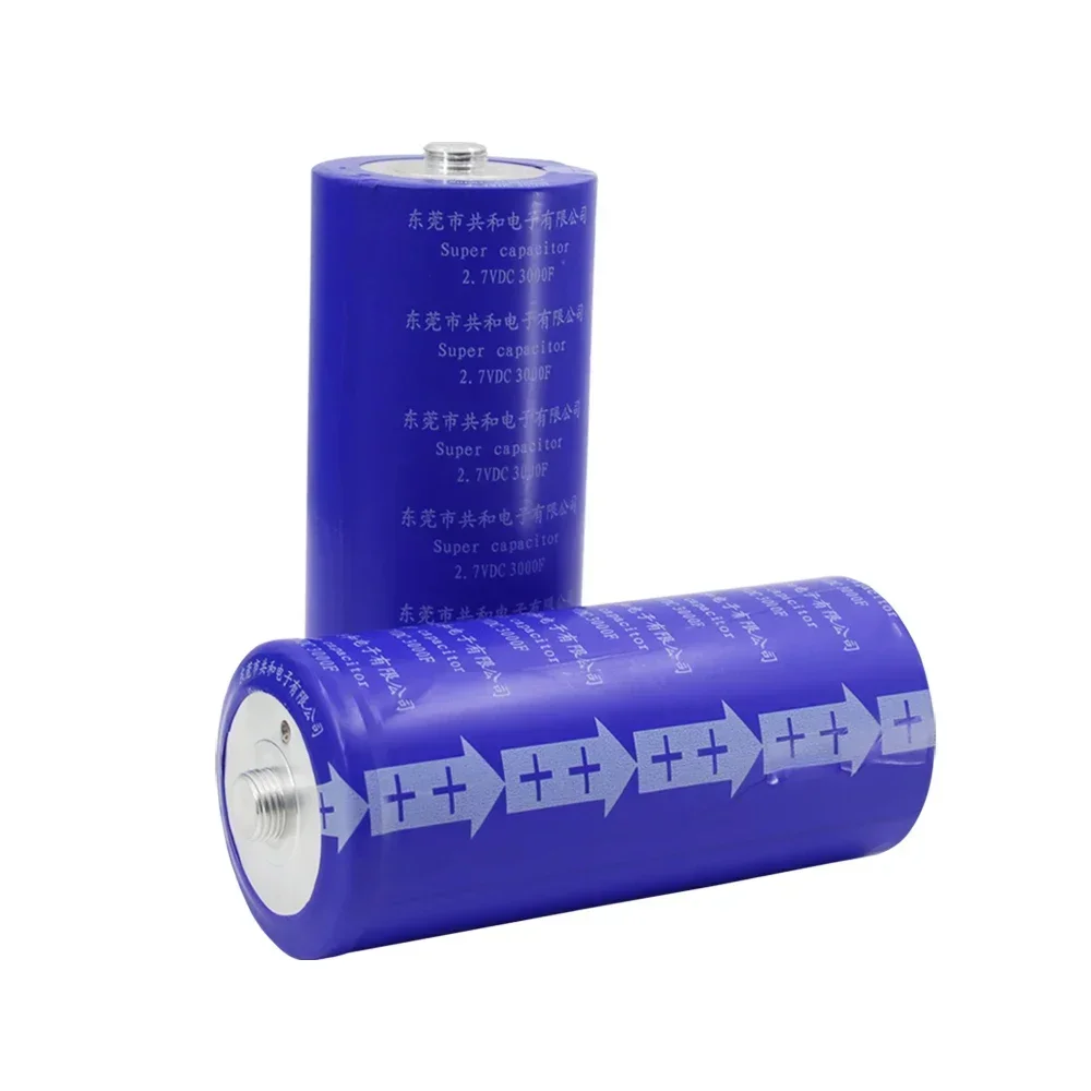 GONGHE 3000F 2.7V مكثف فائق Ultracapacitor سلسلة مدمجة بطارية فائقة لتخزين الطاقة وتسليم الطاقة