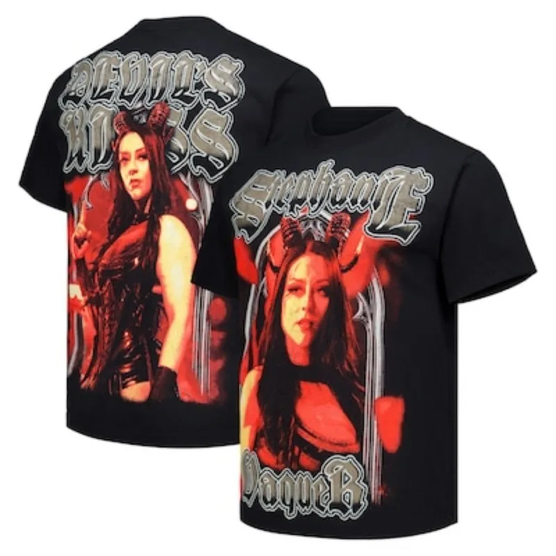 Stephanie Vaquer Merch 2026 Unisex T-shirt Men Short Sleeve Tops fashion Tee Clothes Causal Y2K Tops
