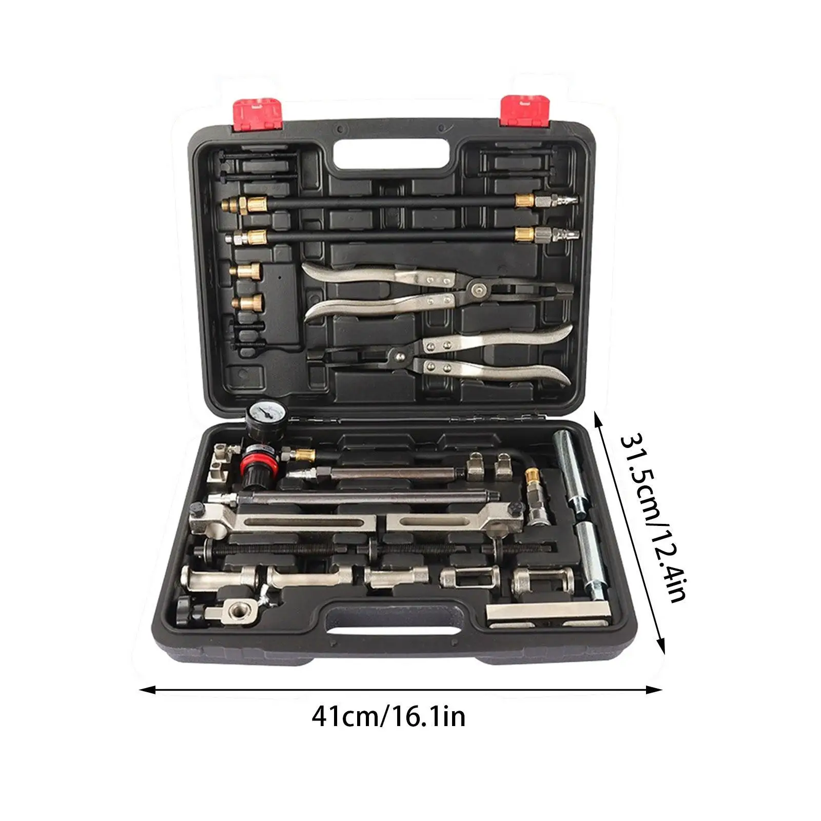 Cylinder Head Service Set Tool Kit Valve Spring Compressor Removal Installer Replacement valve oil seal tool