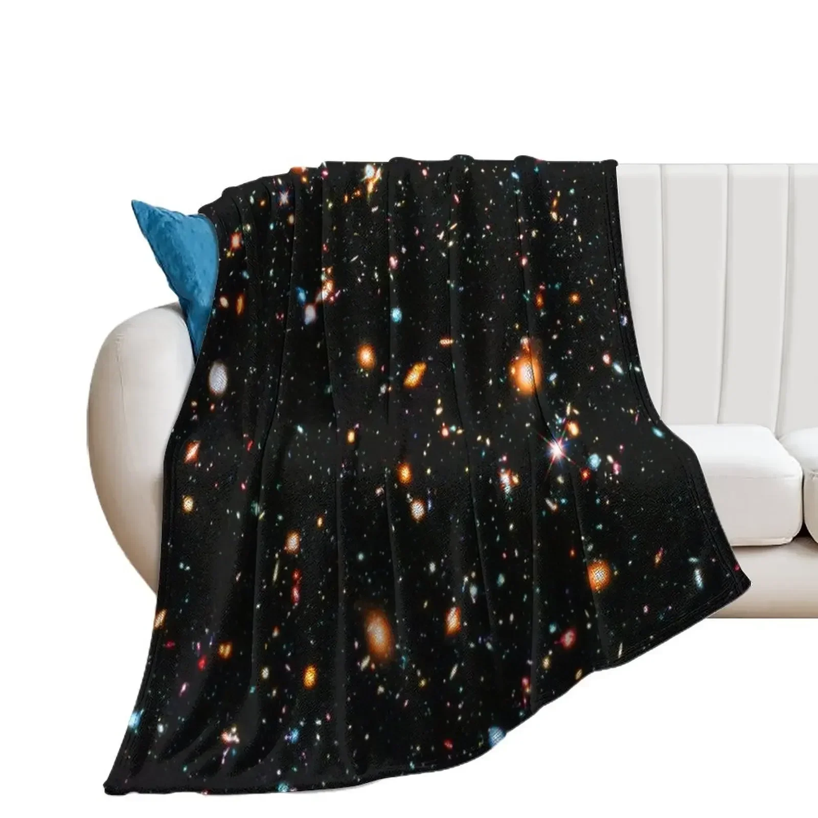 Hubble Extreme Deep Field Throw Blanket Luxury sofa bed Plaid warm for winter Blankets