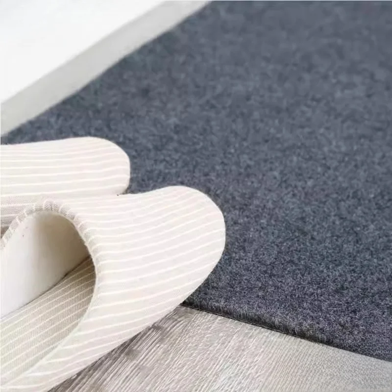

Ultra-Thin Door Mat Non-Clogging mm Bedroom Entrance Anti-Slip Water Absorbent Home Use Indoor Door Mat Linen Material Printed