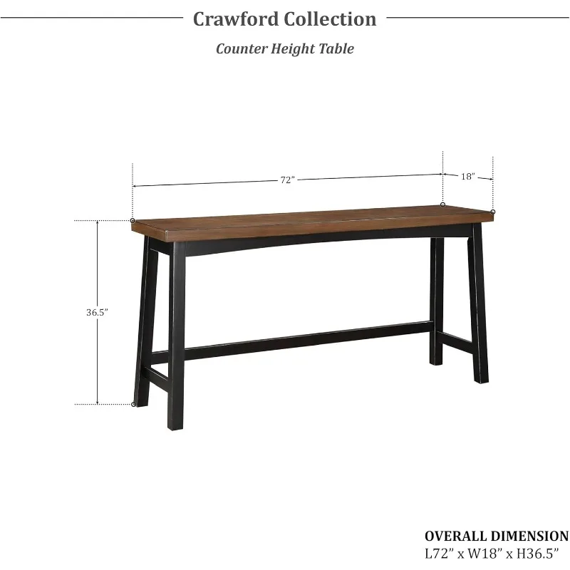 Bar Table Set for 3, Small Kitchen Table Set Kitchen Island Table with 3 Saddle Bar Stools