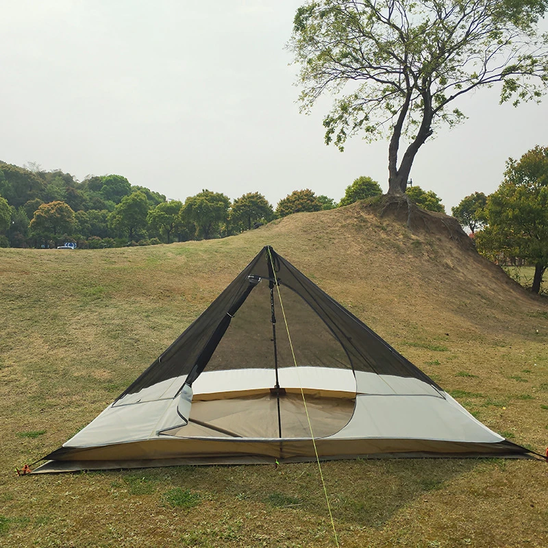 Lightweight High Quality Pyramid Netted Net Camping Tent Outdoor Family Camping Tent
