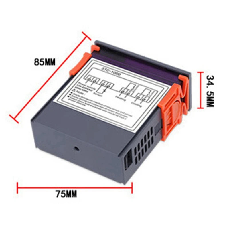 STC-3000 High Precision Digital Thermostat For Incubator Temperature Controller Thermoregulator Heating Cooling 220V