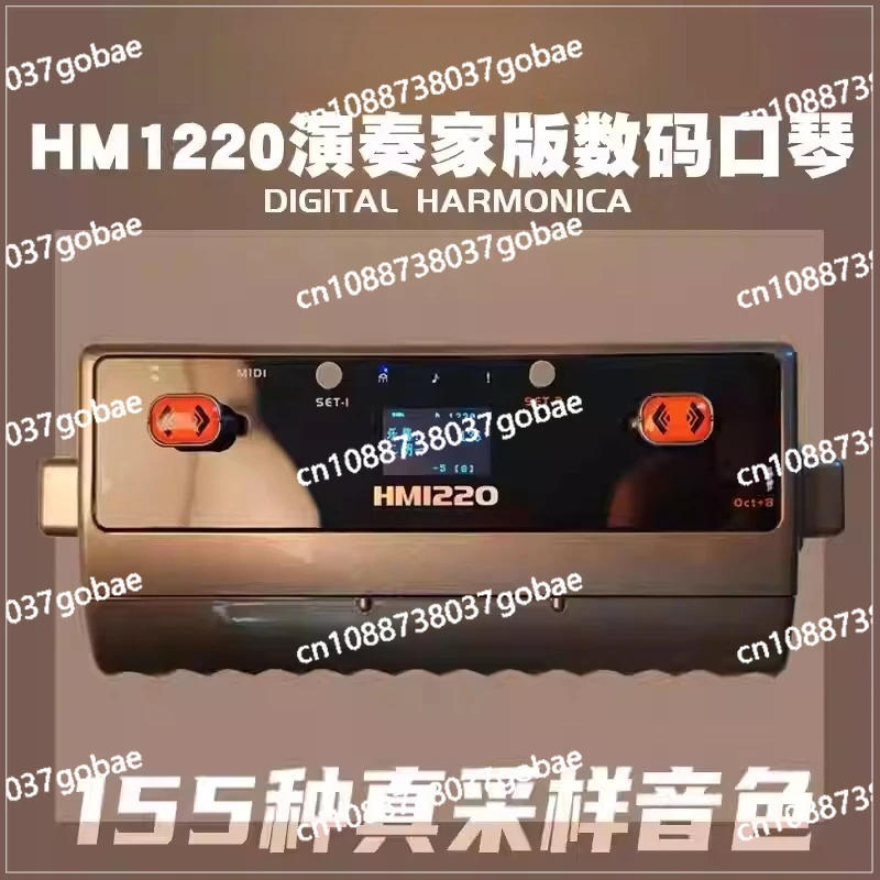 

Электронная гармоника HM1220S Youth Edition с MIDI и встроенным динамиком