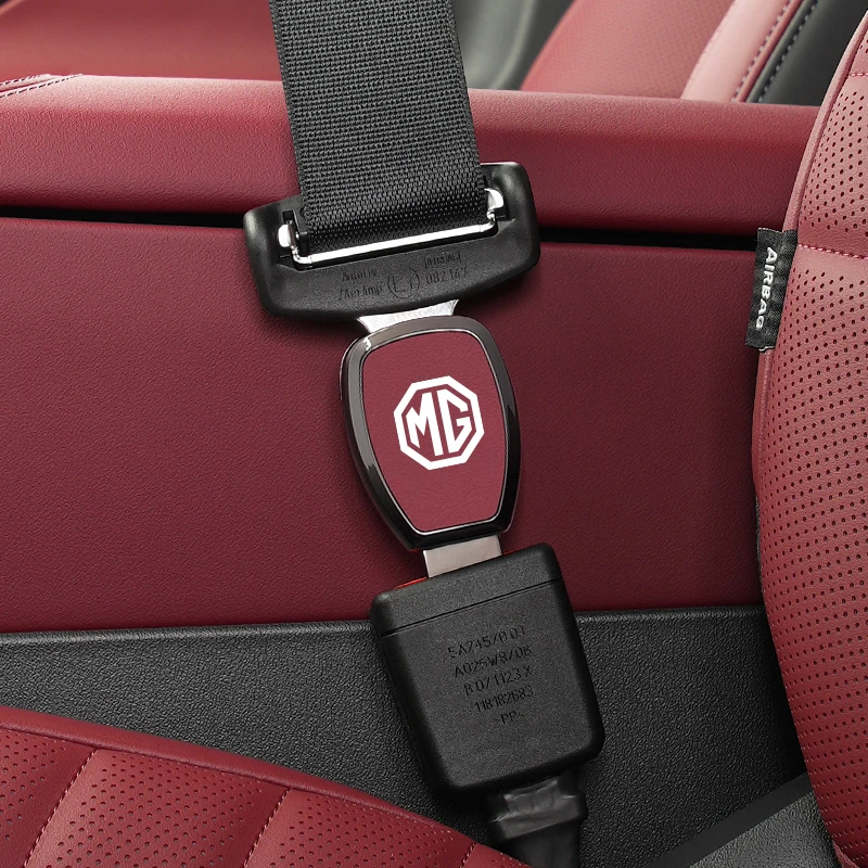 سبائك الزنك سيارة موسع التوصيل حزام الأمان البطن تمديد ملحق ل MG 4 5 6 7 Cyberster ES5 ONE MG5 Scorpio ZS HS MARVEL-R