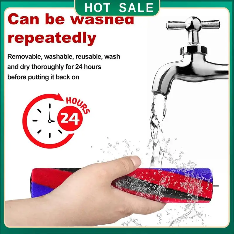 

24-часовая доставка, замена щетки с мягкой роликовой головкой для Dyson V8 Slim V10 Slim V12 DETECT Slim V15 DETECT Slim, номер детали. 9716