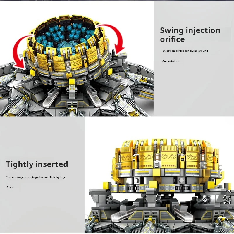 Sembo-歩行する地球のビルディングブロック、惑星エンジン、惑星のレンガ、組み立ておもちゃ、子供向けの創造的なDIYギフト、2453個