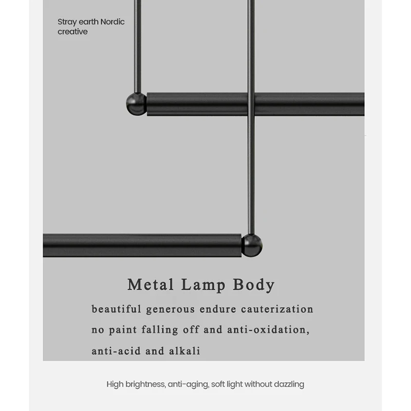 Fumi Modern Chandelier,Black Pendant Light Fixtures with Glass Shade, Indoor Mid Century Hanging Ceiling Light for Kitchen Isl