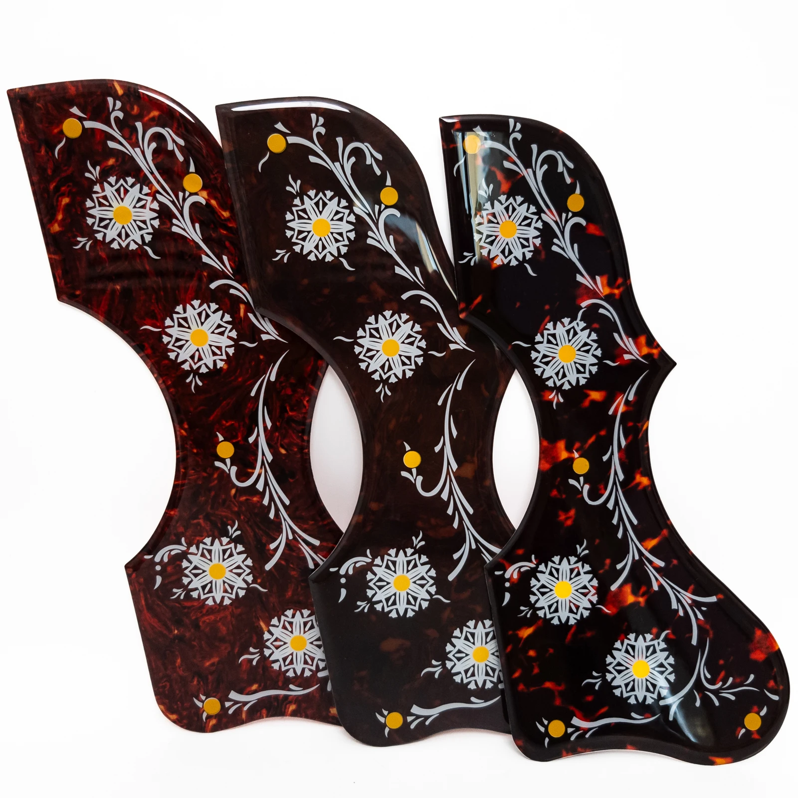 

J-200 SJ-200 Acoustic Guitar Pickguard Guitar Pick Guard , 2MM Thick Scratch Plate, Self-Adhesive Universal Fit 41-42 Inch