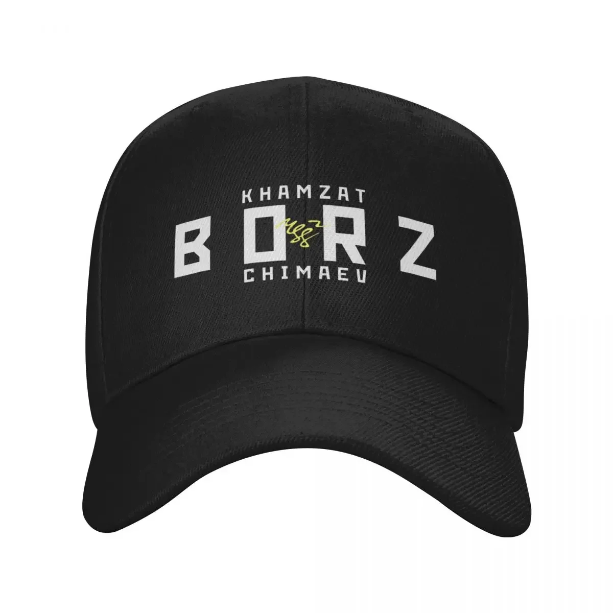 

Khamzat Chimaev Borz Signature Baseball Cap Hat Baseball Cap Golf Hat Man Beach Bag New Hat Women's Hats Men's