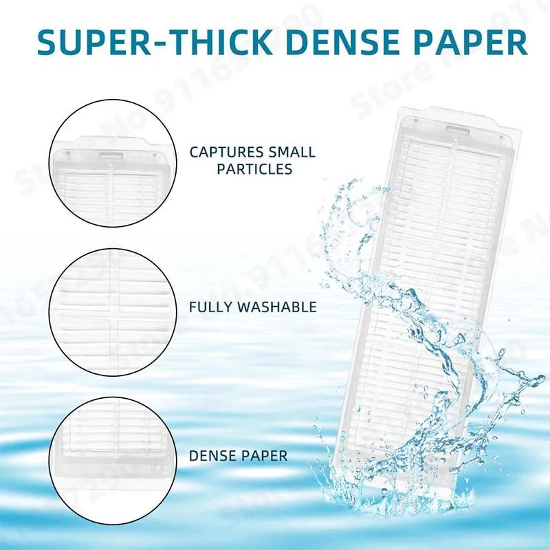 Voor Xiaomi Mi Robot Vacuüm Mop 2S / Mop P / Mop Pro/Xmstjqr2 S/Stytj02ym Vervangende Onderdelen Hoofdzijborstel Hepa Filter Mop