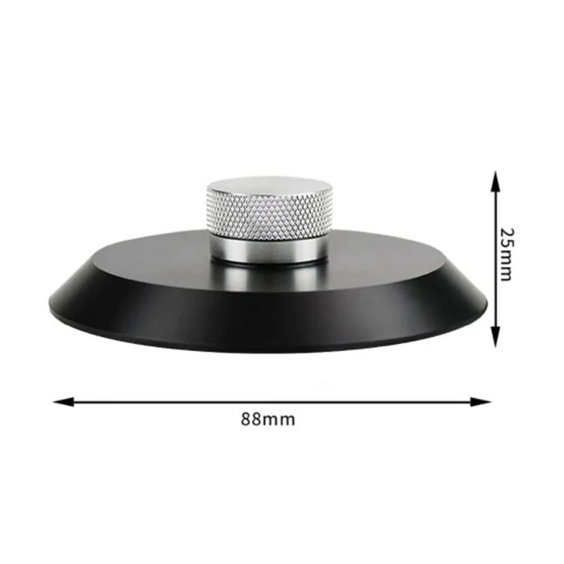 Morsetto per dischi in vinile POM di fascia alta 75g stabilizzatore per dischi LP peso per dischi giradischi morsetto in vinile smorzatore di vibrazioni strumenti professionali