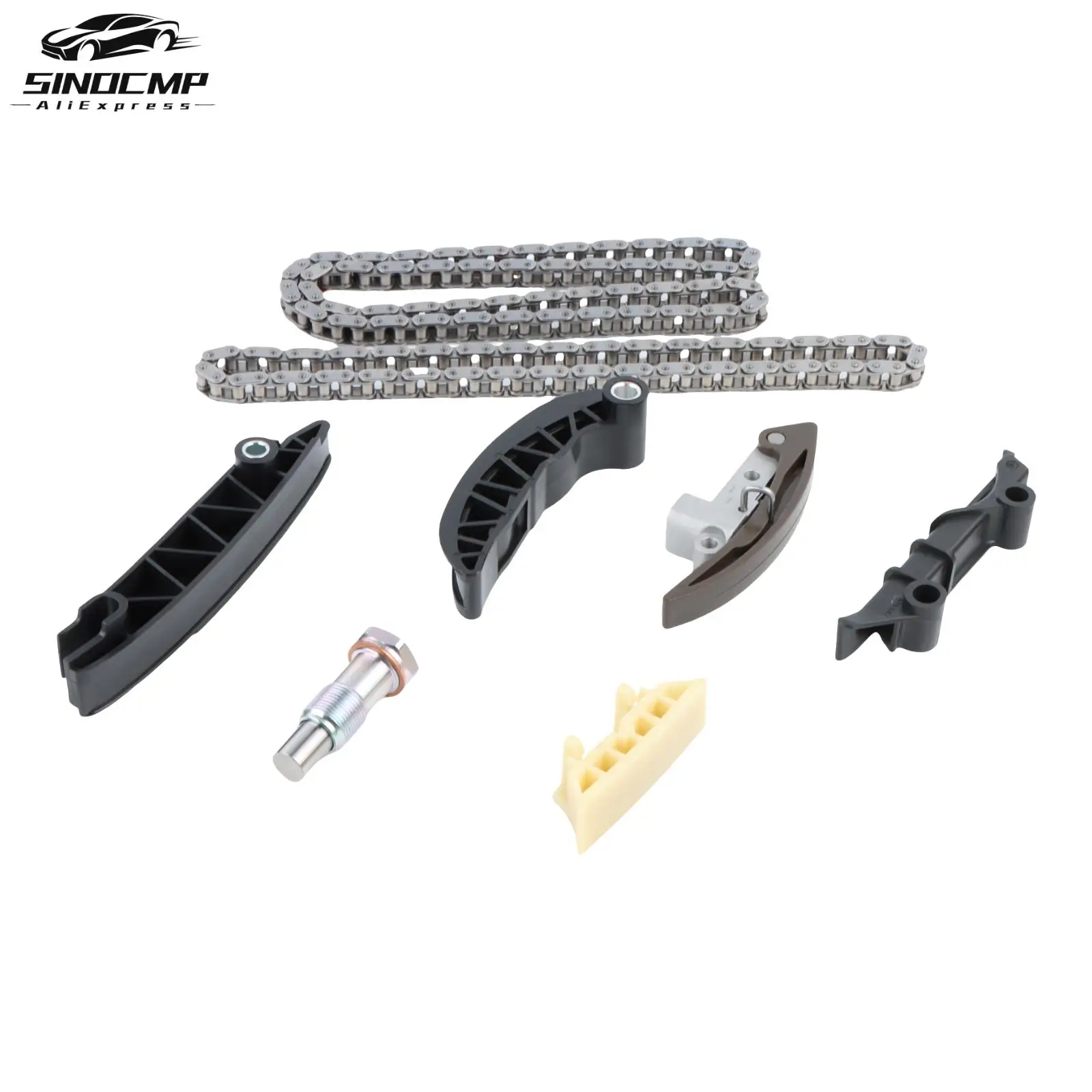 

1Set Timing Chain Kit 021109469 066109514A 03H109507 022109611N 022109611P For Porsche Cayenne VW Passat Audi Q7 VR6 3.6L FSI