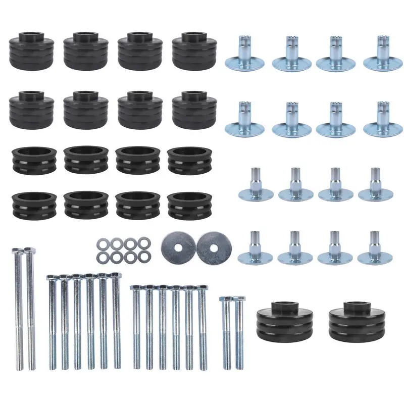 

Body Cab Mount Bushings Kit for 1999-2007 Ford F-250 F-350 Super Duty KF04058BK