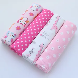 Baby Supermacio Flannel Bullet Bullets, Newborn Envelopment, 100% Cotton, Swaddle Impression, 76x76cm, 4pc Pack 8 Main sales naninhas for baby - №8