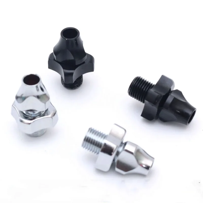 Original Brake Handle Adjustment Nut Aluminum Alloy Folding Bike Electroplated Road C Clip Accessories For Brompton Bicycle